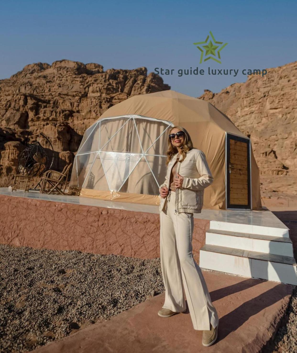 ホテル Star Guide Luxury Camp ワディ ・ラム エクステリア 写真