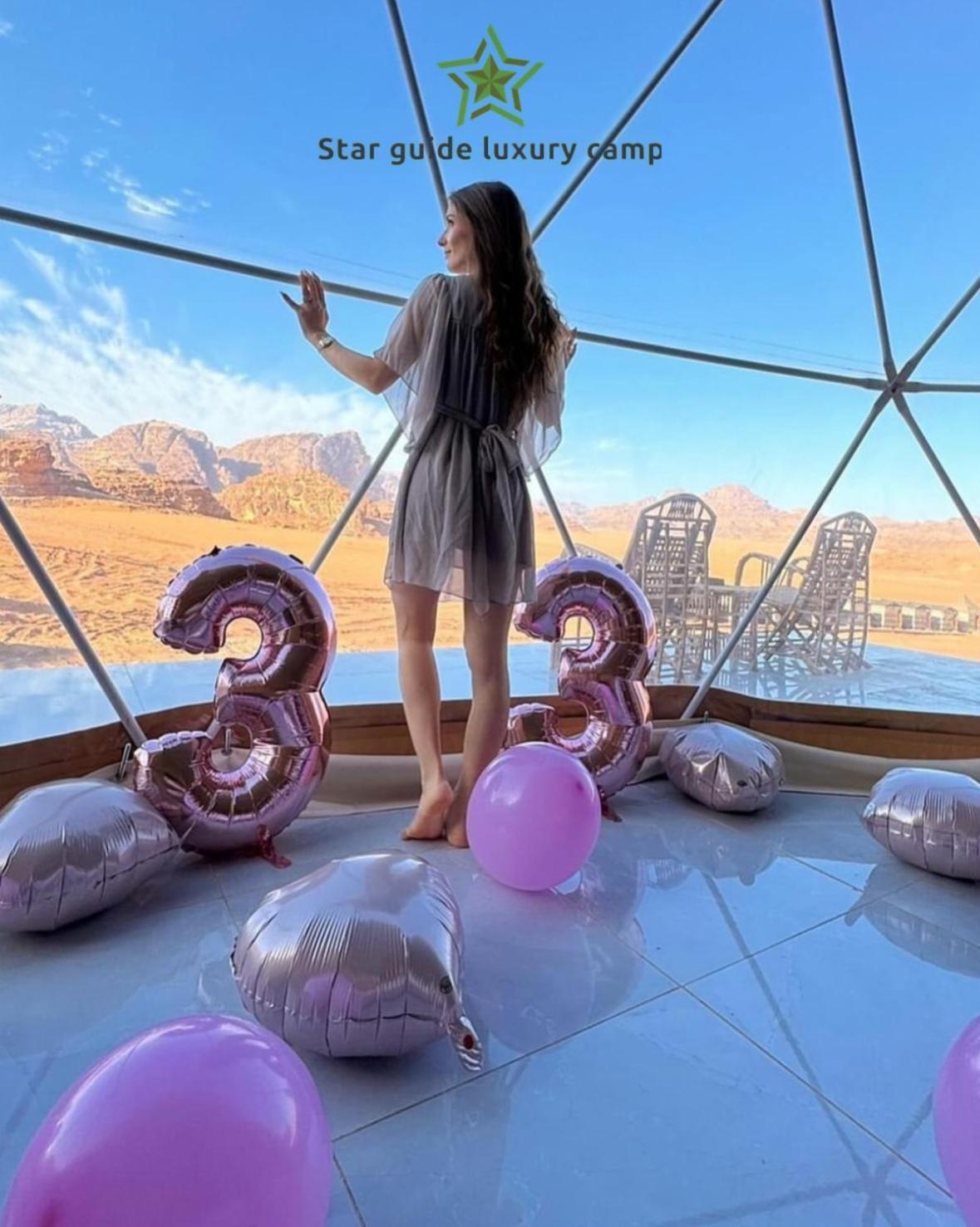 ホテル Star Guide Luxury Camp ワディ ・ラム エクステリア 写真